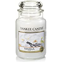 Yankee Candle 1507743E - 623 g Vainilla Vela en jarra grande color blanco